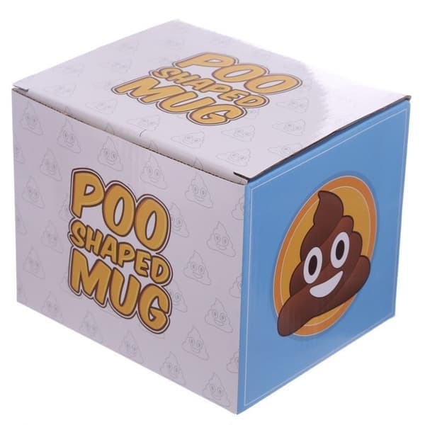 PKMUG240 Bajs-emoji-mugg