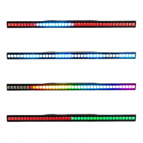 LIGHT4ME LED-vägg 40x3W RGB-belysningslist