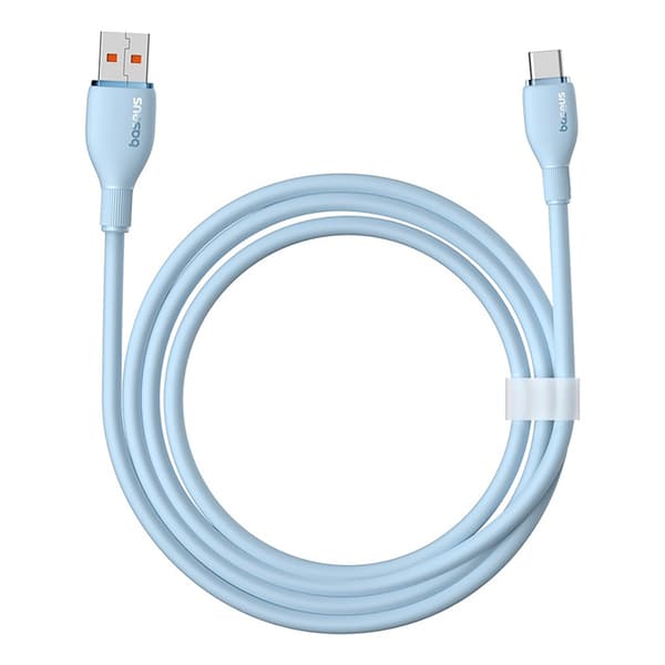 Pudding USB-A USB-C 100W 2m-kabel – Blå