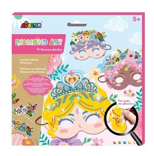 Dekorer prinsessemasken