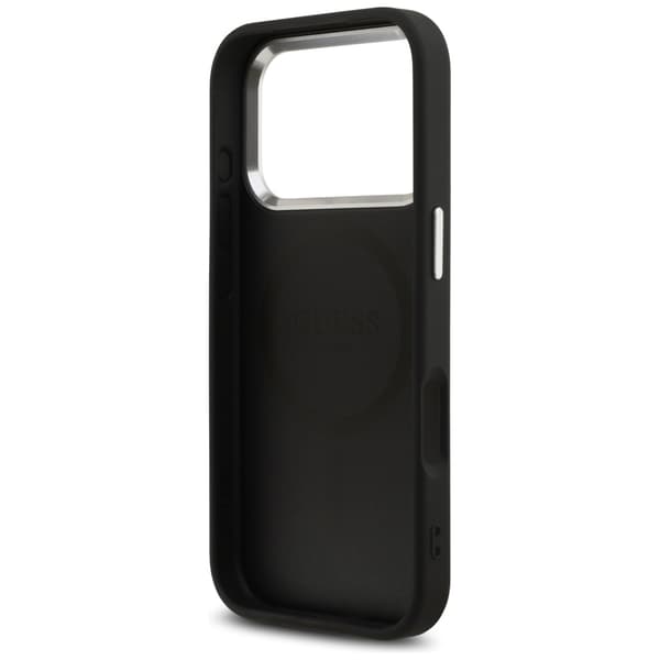 Guess 4G Classic Logo MagSafe-etui til iPhone 17 Pro, sort