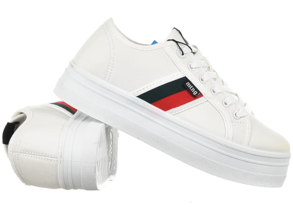 MTNG - DAMESKO - CANVAS 3 HVID C11753 39