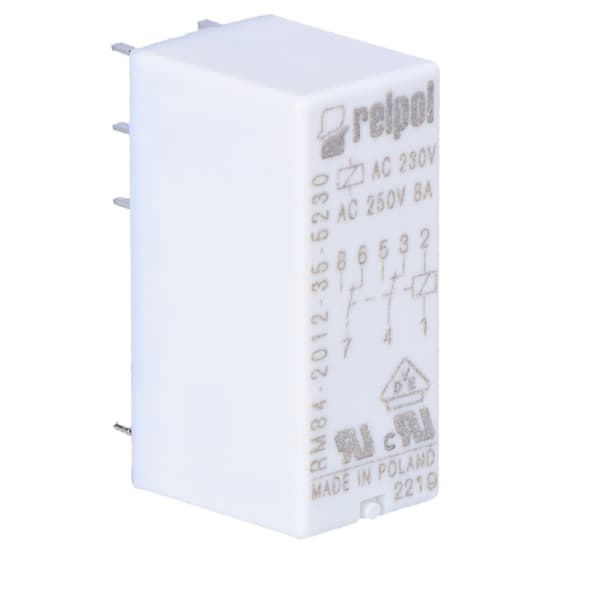 Miniaturrelæ RM84-2012-35-5230 elektromagnetisk til trykt kredsløb