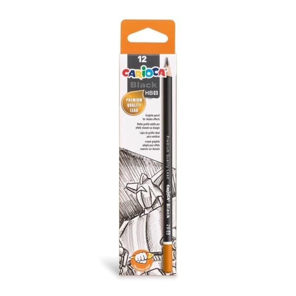 Teknisk penna 2B 12 st CARIOCA