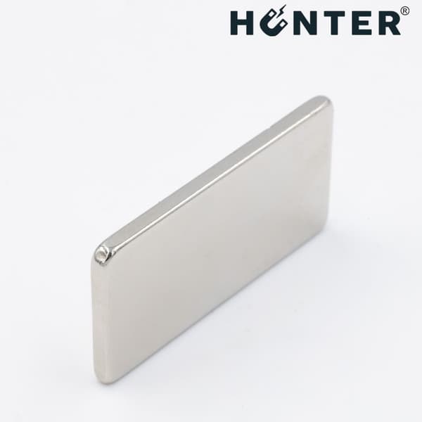 NEODYMMAGNET 30x15x2 mm STARK PLÅT Stång, Rektangulär, HUNTER