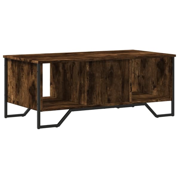 vidaXL sofabord røget eg 100x51x40 cm
