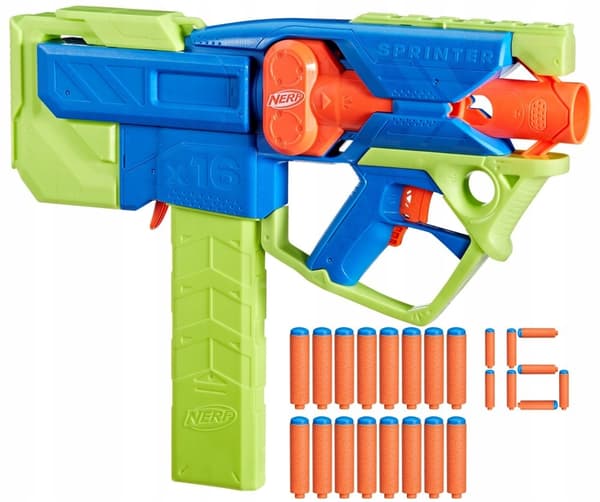 HASBRO NERF N-SERIES Sprinter Blaster + Dart F8625