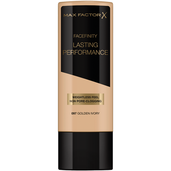 MAX FACTOR FACEFINITY LASTING PERFORMANCE -meikkivoide kasvoille - 097 GOLDEN IVORY 35ml
