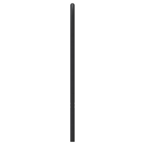 vidaXL metalsengegavl sort 107 cm