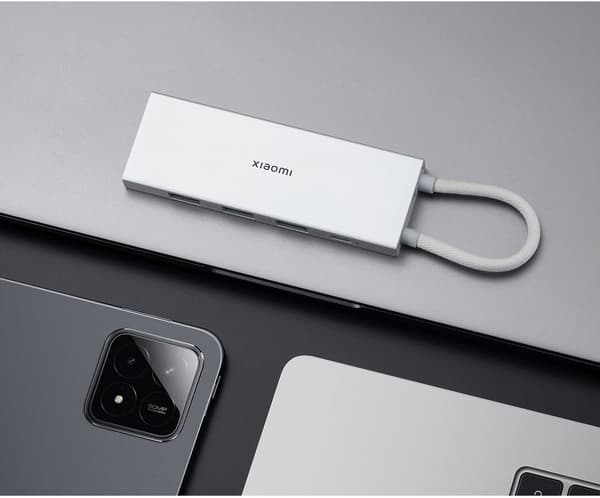 Xiaomi 5-i-1 Typ-C HDMI Grå USB-Hub (BHR8804GL)