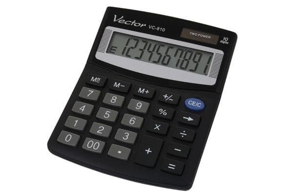 Vektor KAV VC-810 kalkylator