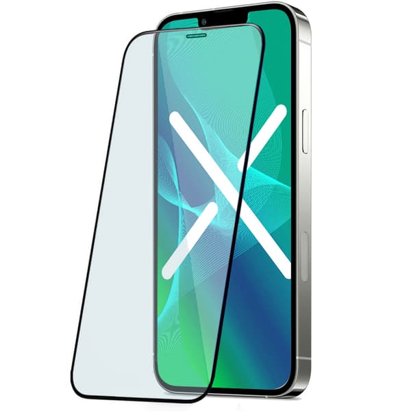 5D Full Glue Keramisk Hybridglas til iPhone XR / 11, Sort