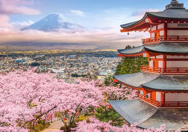 Pussel 500 Vår i Japan