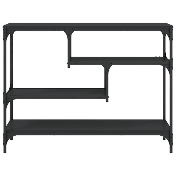 vidaXL konsolbord, sort, 100x30x75 cm