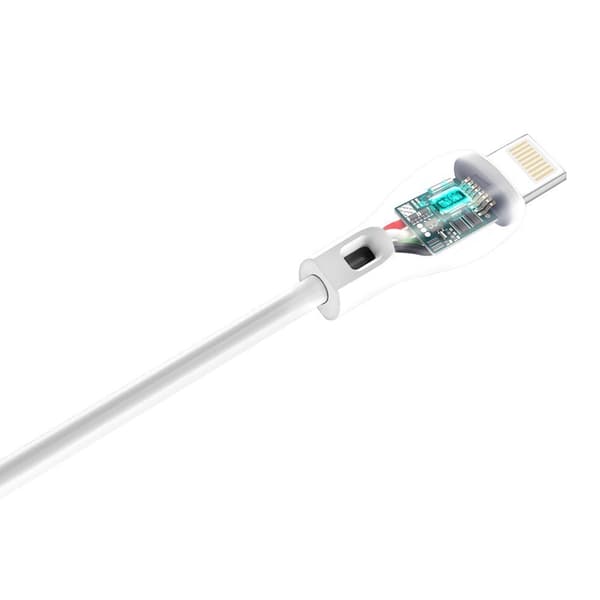 iPhone USB - Lightning Kabel 2.4A 1m Hvid