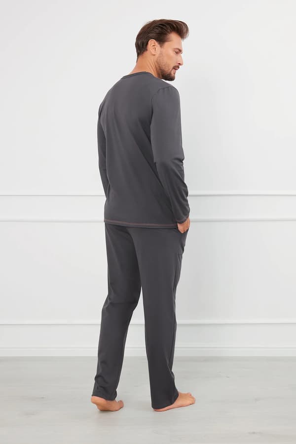 Salomon herr långärmad pyjamas, långbyxor S