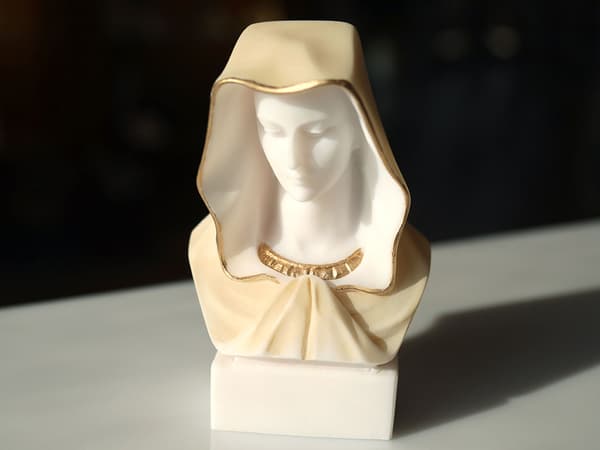 Byst av Maria - grekisk alabaster