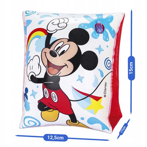 [pacza] Svømmearmbånd til børn 3-6 år Mickey Mouse Bestway 91002 K357