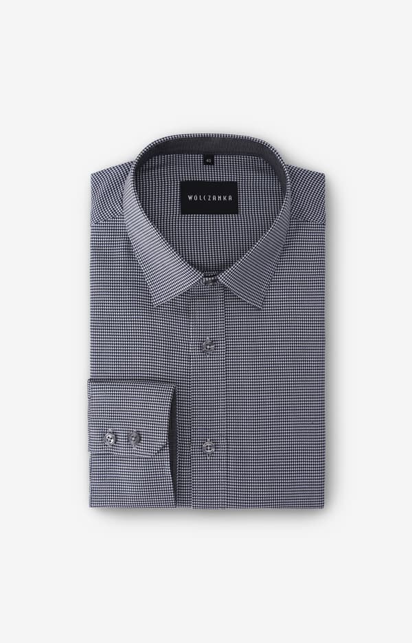 Houndstooth-skjorte 176-182/40