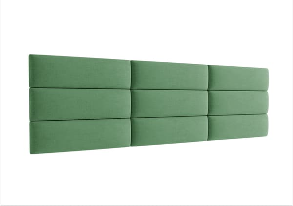 Polstret panel 50x15 Magic Velvet 2235 (Luxus green)