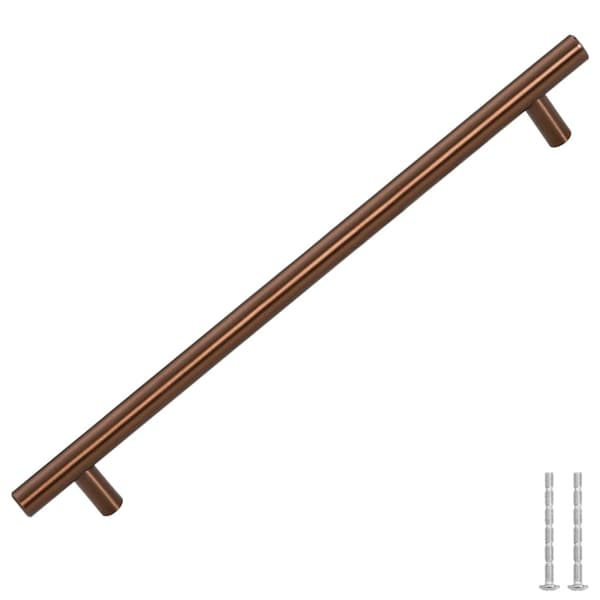 vidaXL skabsgreb, 5 stk., bronze, 224 mm, rustfrit stål