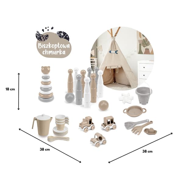 Biscuit Cloud Comfort Room-paket 41148
