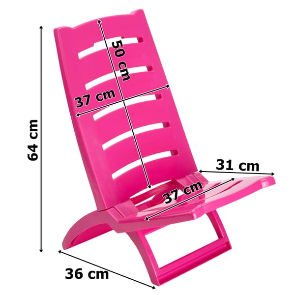 TIRRENO pinkki rantatuoli