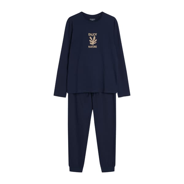 Herrpyjamas Level Henderson | Marinblå 2XL