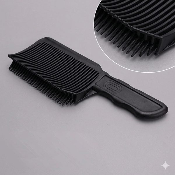 Professionel V-formet fade-hårkam