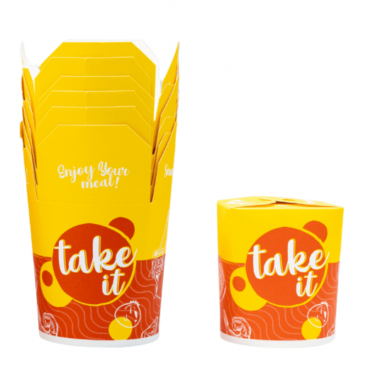 Kebabmatlåda 500ml 50 st takeaway-förpackningar Gratis SUP-avgift