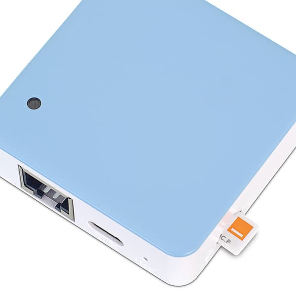 Den minsta 4G LTE SIM-modemroutern för Android Auto USB-C WiFi VSOL XMC1842 Gigabit LAN