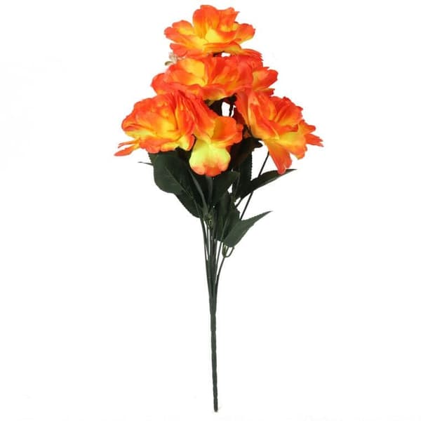 9 oranssin neilikan kimppu 54 cm