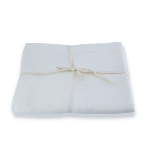 DUKA LYCKLIG duk 140x250 cm 100% linne vit