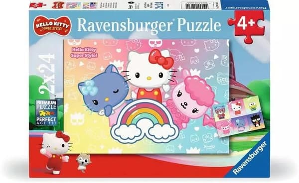 Hello Kitty 2x24 Puslespil