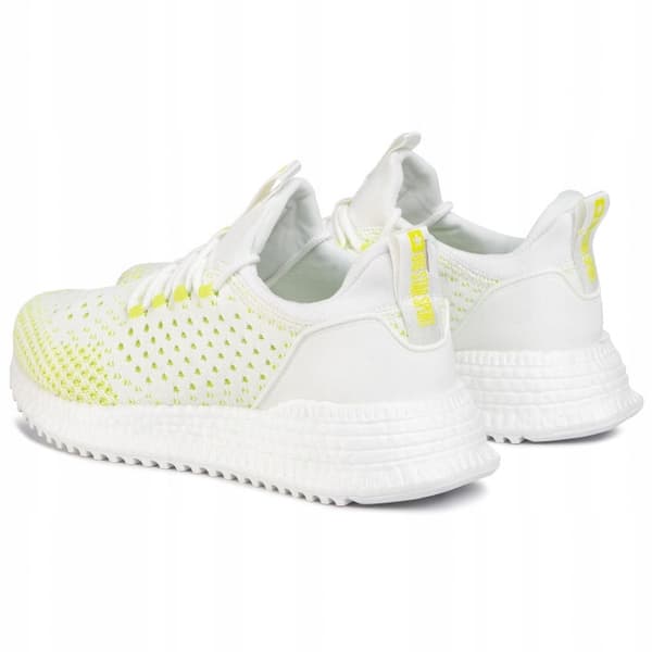 BIG star FF274961 - hvide damesneakers, moderigtige platformsko