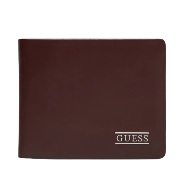 Guess brun herrplånbok New Boston Bifold