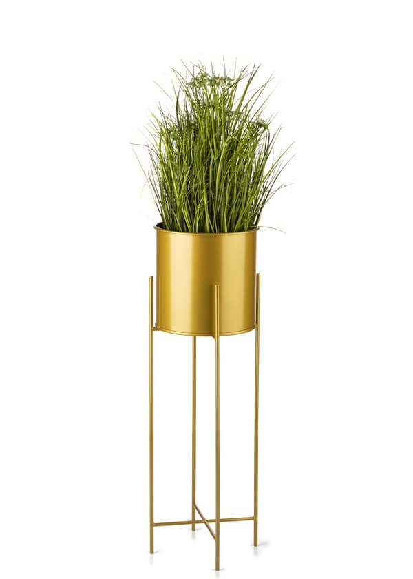 Kukkateline kannella 75 cm kultaa