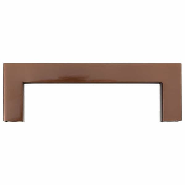 vidaXL skabsgreb 10 stk. bronze 96 mm rustfrit stål