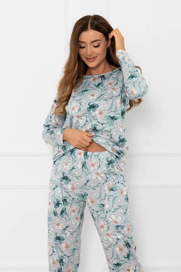 Dampyjamas med lång ärm, långbyxor Sequoia M