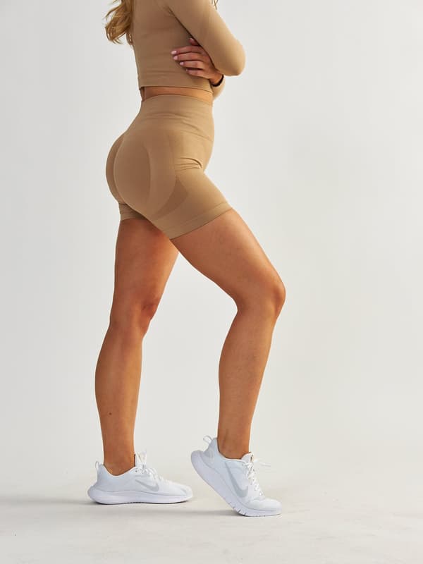 Shaping Shorts - Power Up! Caffè latte XS