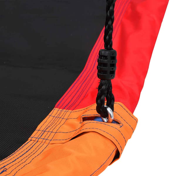 vidaXL Gunga med flaggor 165 x 70 cm