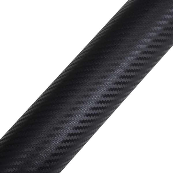 vidaXL 3D-bilfolie, 2 stk., sort, 100x150 cm
