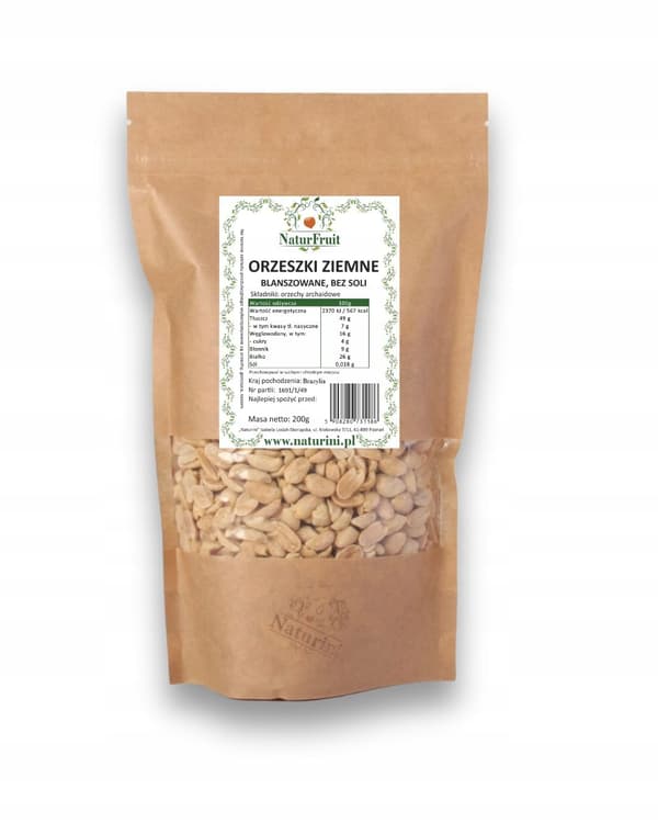 Jordnødder PREMIUM 200g Naturini