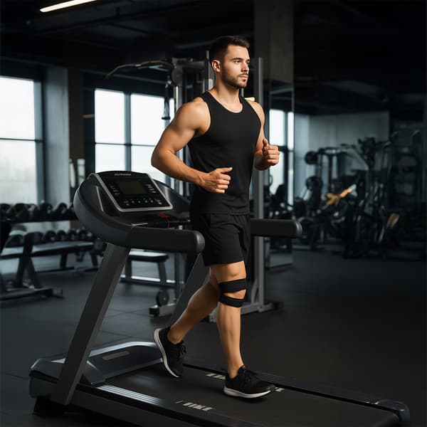 KNÆSTABILISATOR PATELLA ELASTISK KNÆSTØTTE VELCRO STIFTHED