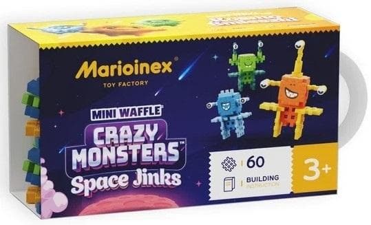 Minivåfflor 60 bitar Space Jinks