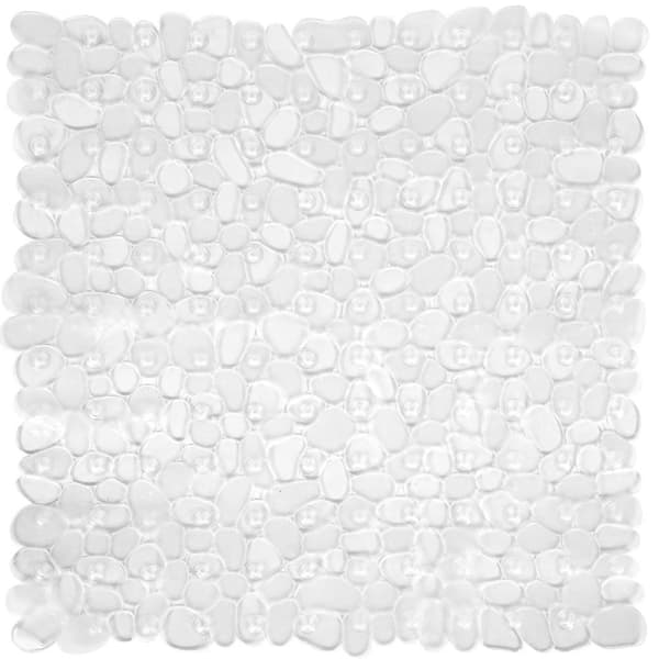 Antislip duschmatta transparent 52x52 cm