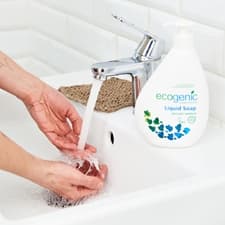Ekogenisk, Flytande Tvålpump Orange, 500ml