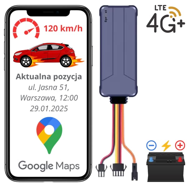 D21L 4G GPS-lokaliseringsenhet