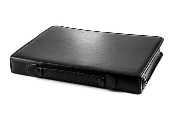 Elegant Tizano BW04 konferencemappe - A4-format med lommeregner og ring