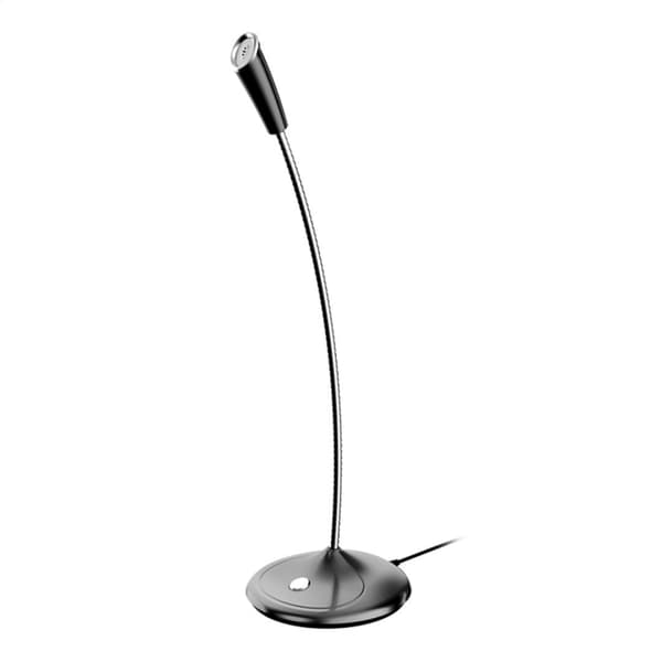PLATINET MIKROFON BORDMIKROFONJACK 3,5" SORT [45576]